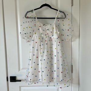 Altar’d State Macy Puff Sleeve Floral Dress